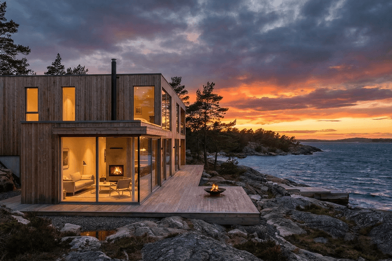 Renovatieproject aan de kust