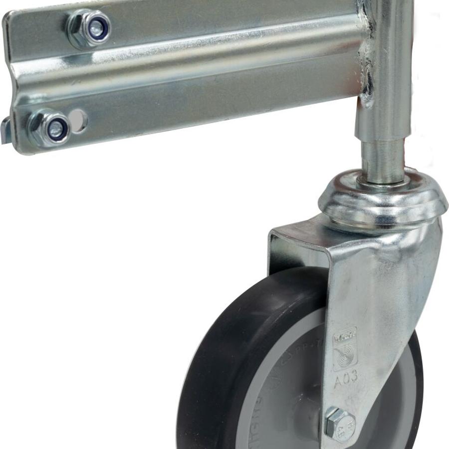 Krause zwenkwiel voor platformtrap 6tr. ongeremd