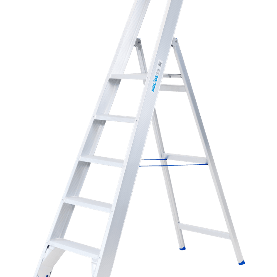 Solide Professionele trapladder / 5 treden