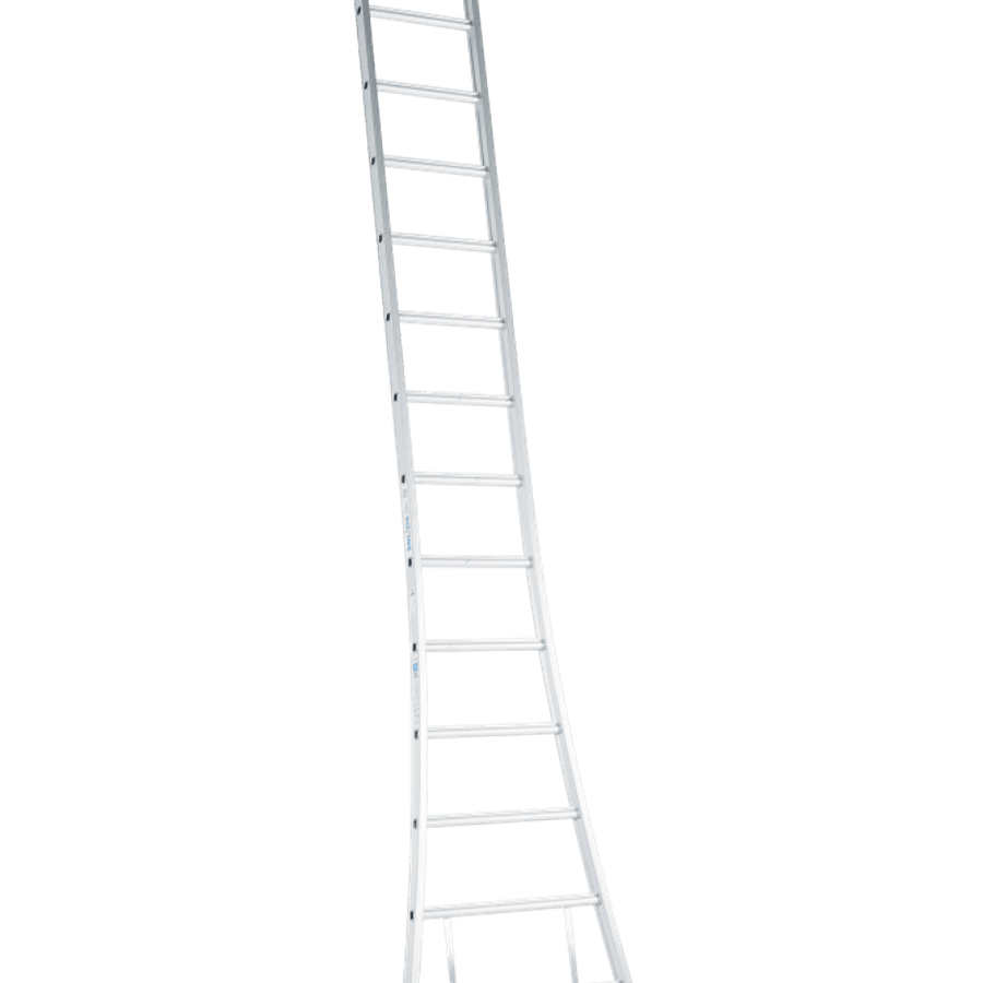 Solide Enkele ladder / 16 sporten open voet