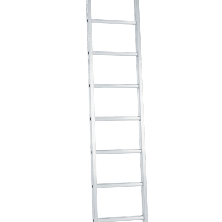 Enkele ladder / 8 sporten, rechte voet