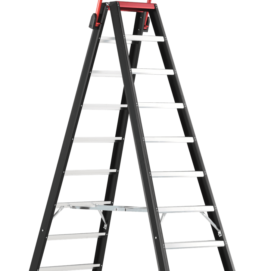 Altrex Taurus dubbele trapladder TDO 2x10tr. met beugel