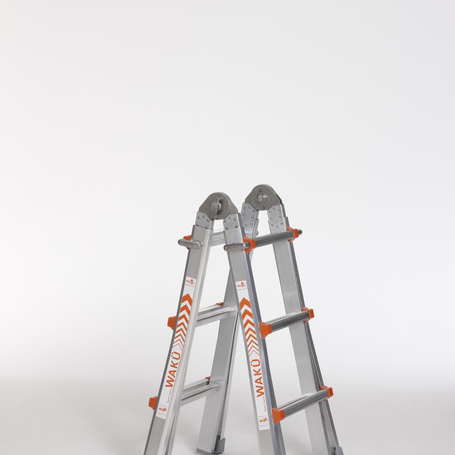 Waku aluminium teleskopische ladder 4x3 sp.