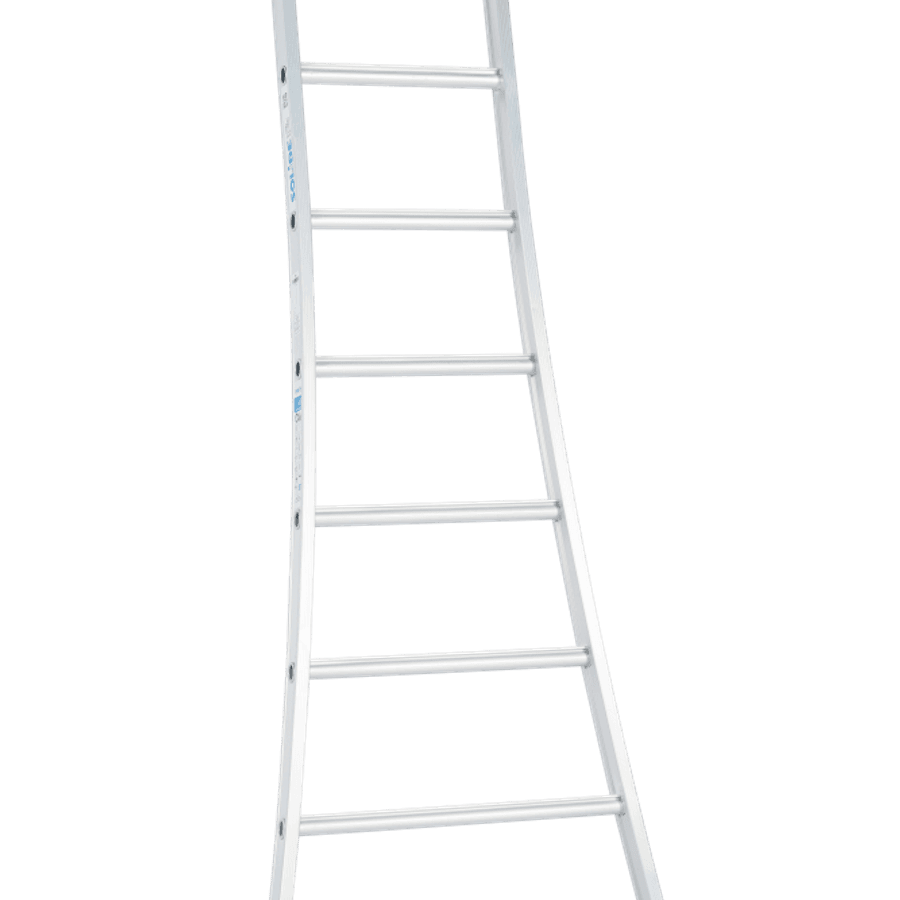 Enkele ladder / 6 sporten, open voet
