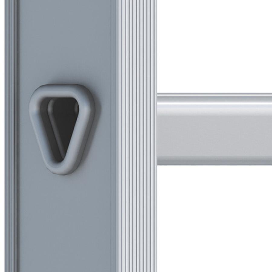 Layher 1039004 dubbele aluminium ladder 2x4 - detail 3