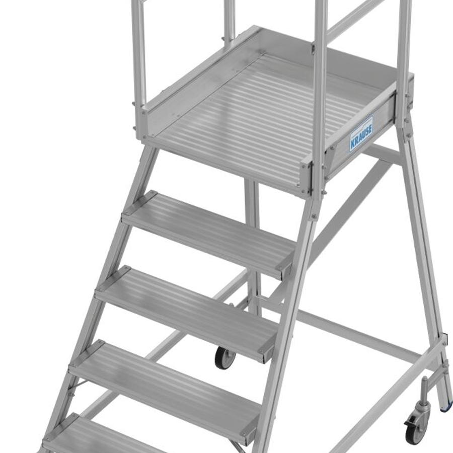 Krause enkele mobiele platformtrap 6tr.