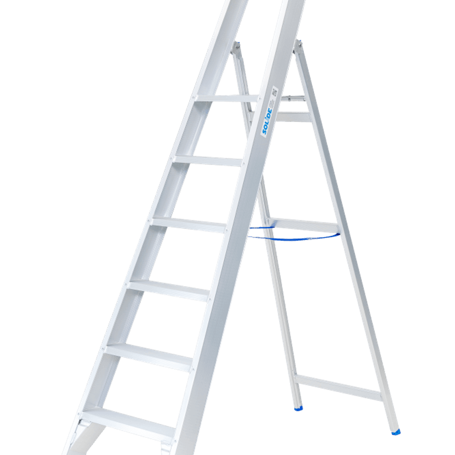 Solide Professionele trapladder / 6 treden