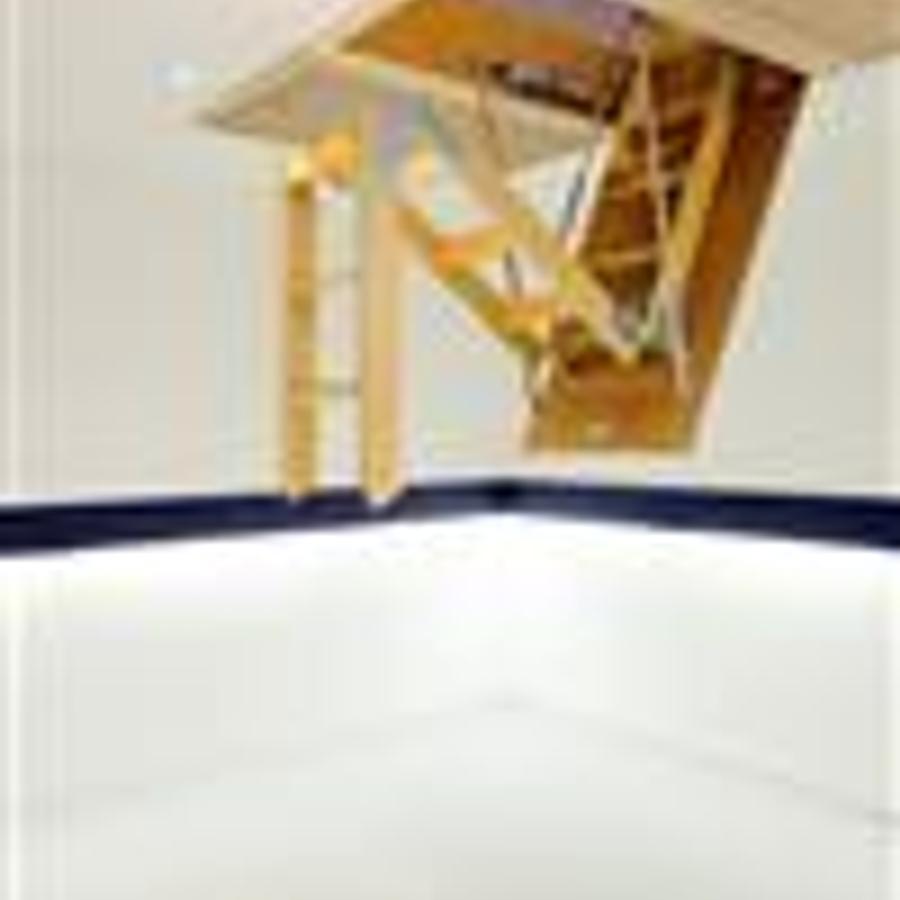 Map houten zoldertrap junior 3 delen tot 2.65m plafondhoogte