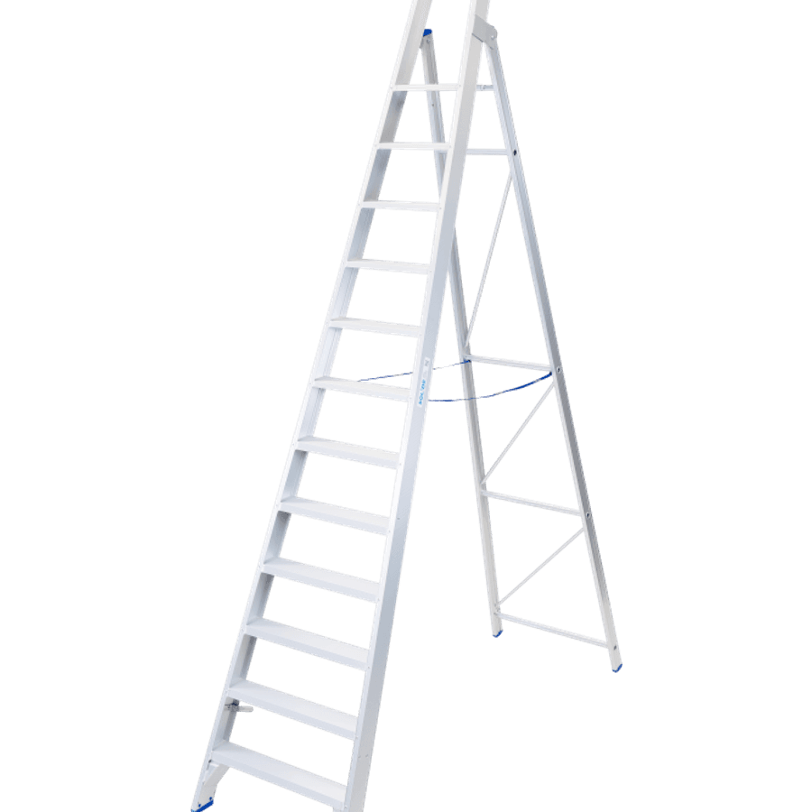 Solide Professionele trapladder / 12 treden