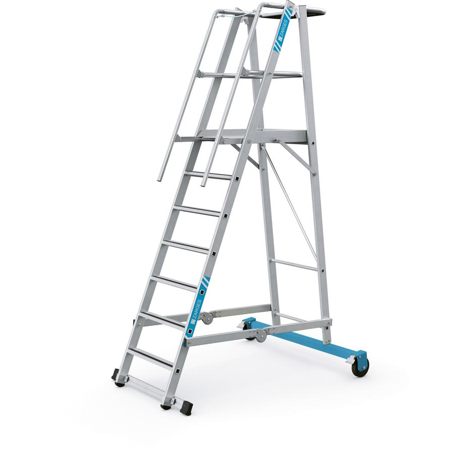 Zarges ZAP Safemaster Plus S platformtrap 7tr. stah.1.80m