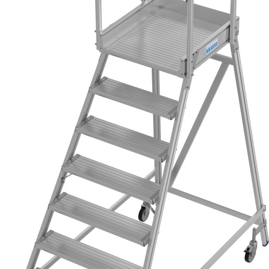 Krause enkele mobiele platformtrap 8tr.