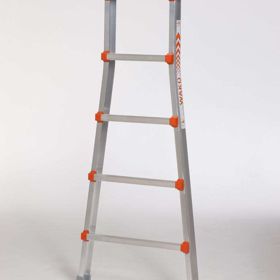 Waku buitendeel teleskopische ladder 5 sp.
