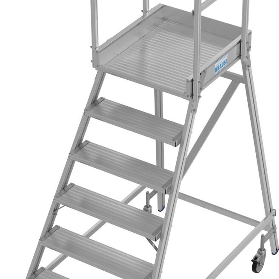 Krause enkele mobiele platformtrap 7tr.
