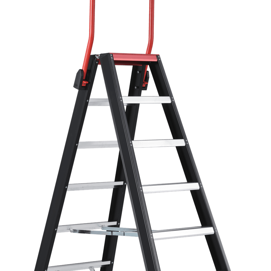 Altrex Taurus dubbele trapladder TDO 2x6tr. met beugel