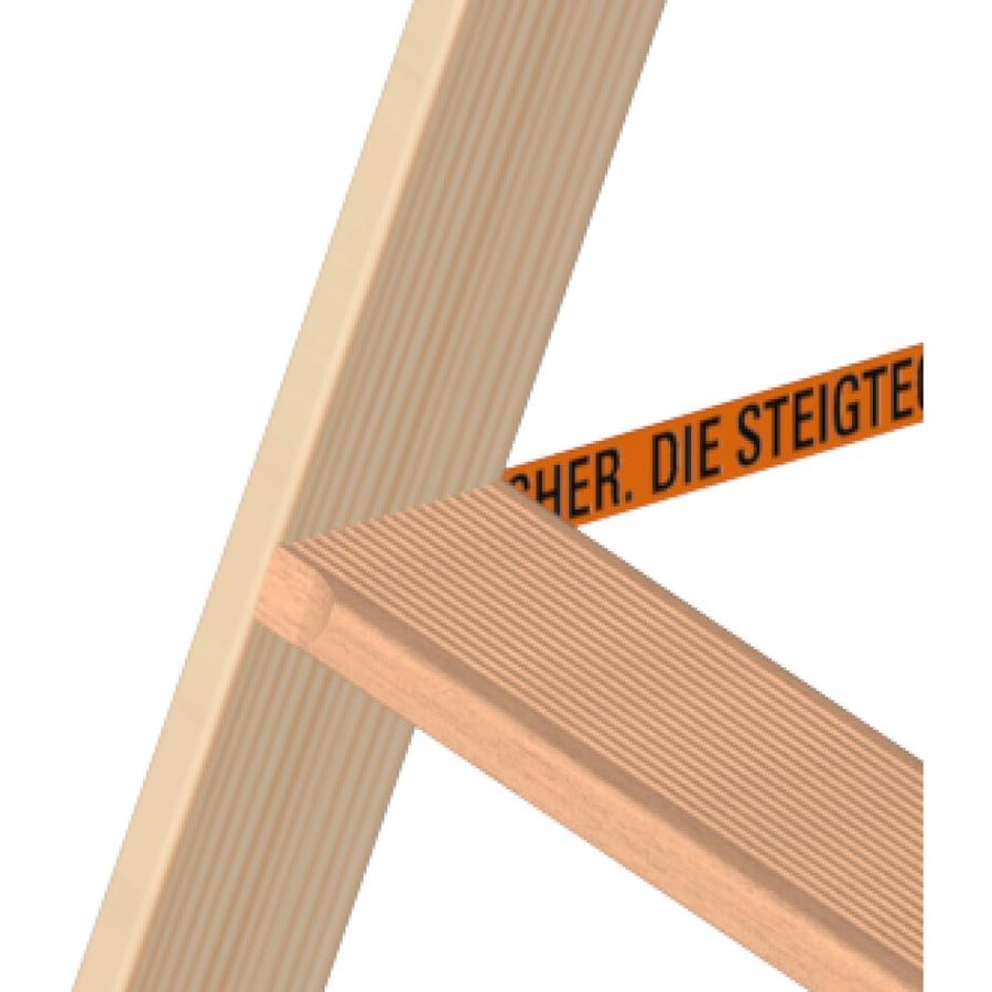 Layher houten dubbele trap - detailfoto 2