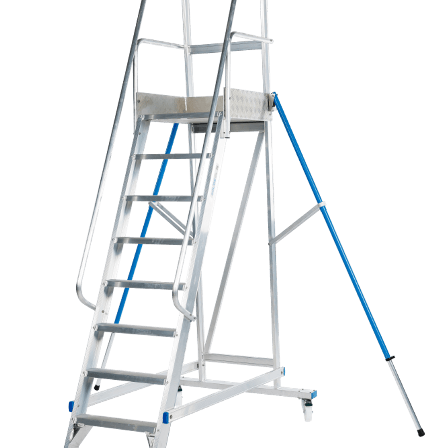 Solide Mobiele bordestrap / 8 treden