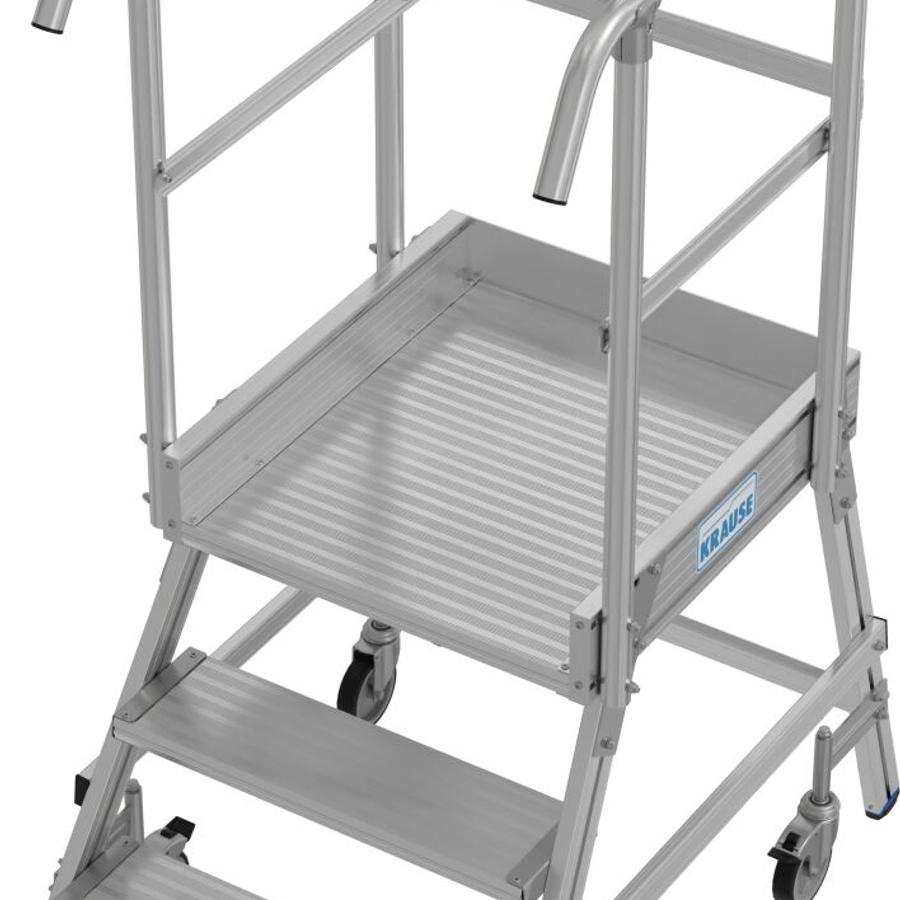 Krause enkele mobiele platformtrap 3tr.