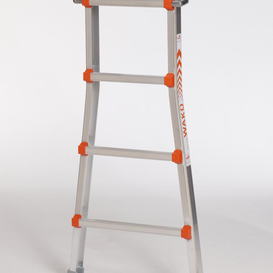 Waku buitendeel teleskopische ladder 4 sp.