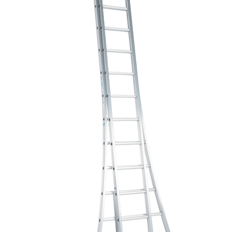 Solide C12 schuifladder - gesloten