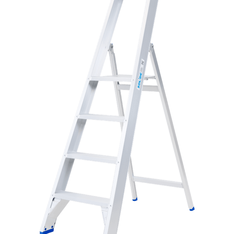 Solide Professionele trapladder / 4 treden