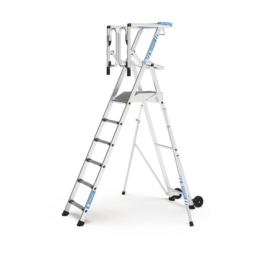 Zarges ZAP Safemaster Max S platformtrap 6tr. stah.1.45m