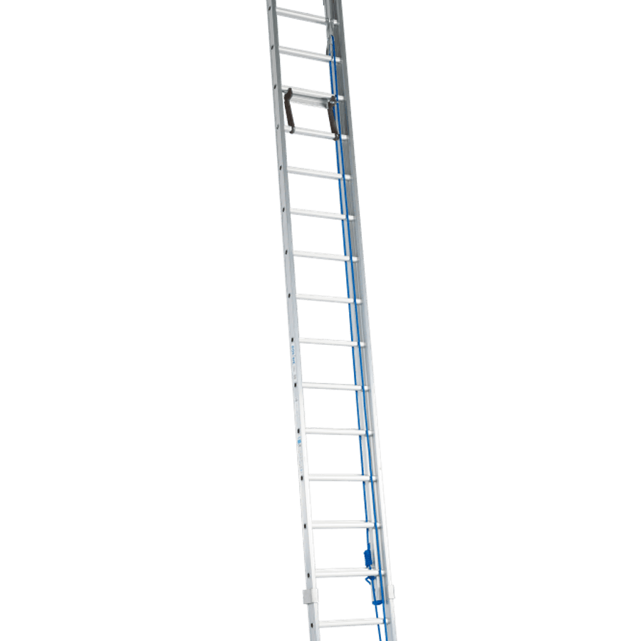 Solide E-serie touwoptrekladder uitgeschoven