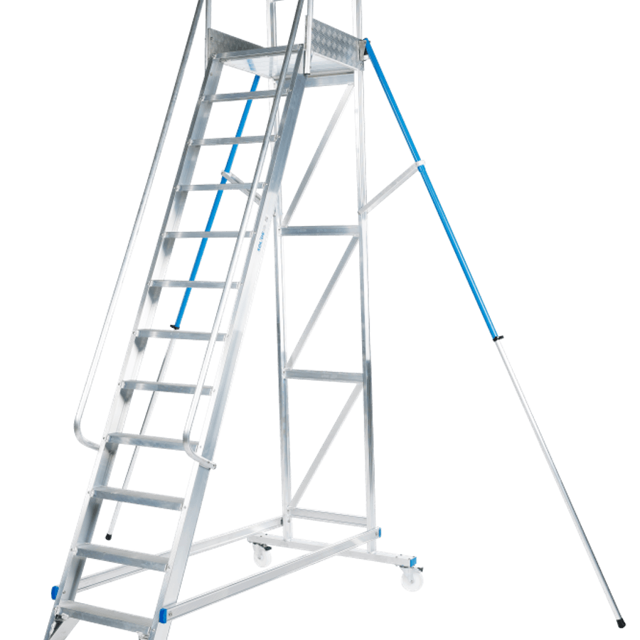 Solide Mobiele bordestrap / 12 treden