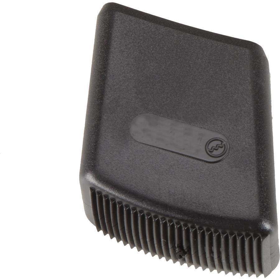 Zarges ladderschoen 42x25mm zwart uitwendig