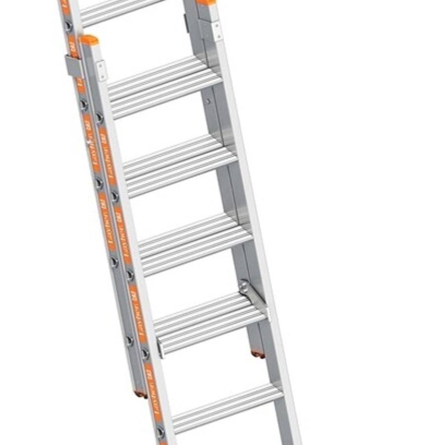 Opsteektrap alu 2x8 tr.